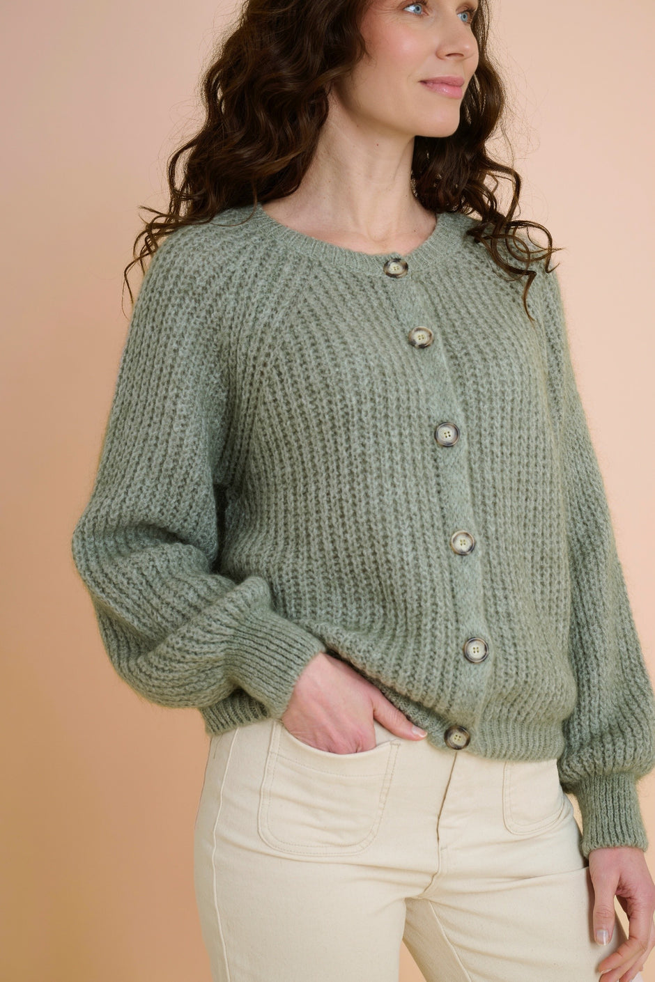 Gilet Abelle Tilleul