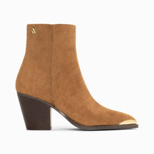 Charger l&#39;image dans la galerie, Bottines Jenn camel foncé
