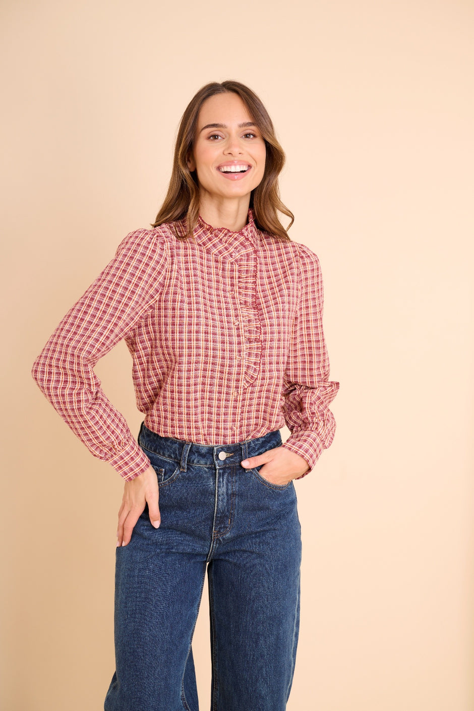 Blouse Carry Bordeaux