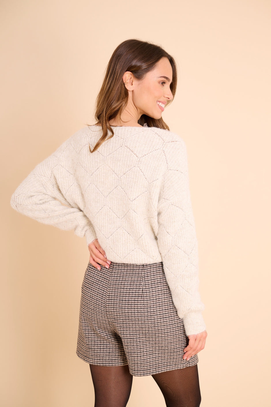 Jupe Short Kitty Choco