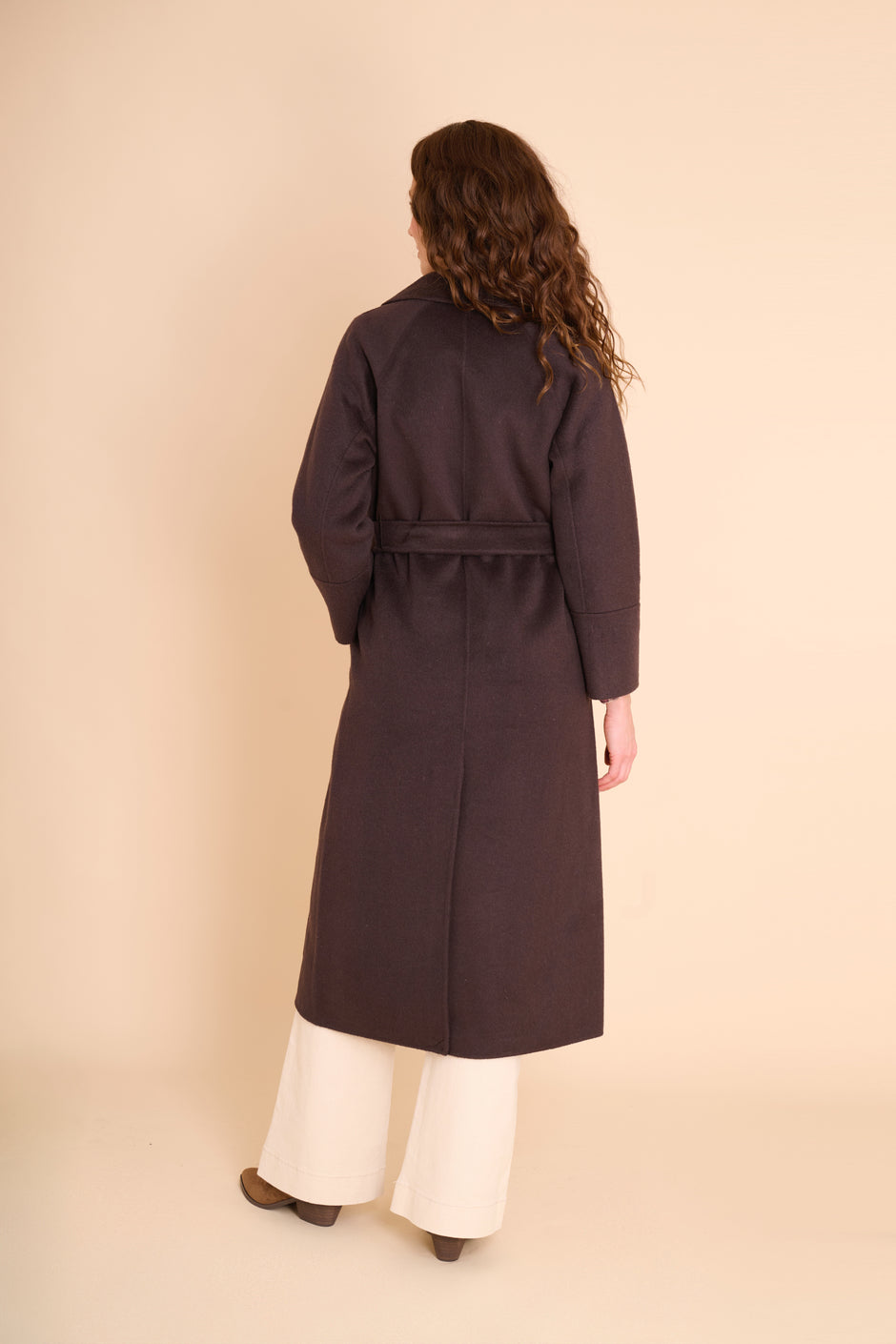 Manteau Long Cathy Choco