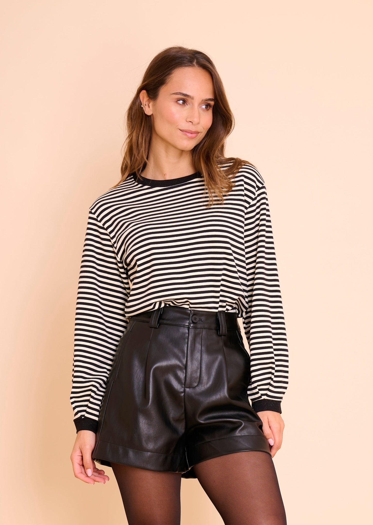 Sweat Jania Marinière Noire