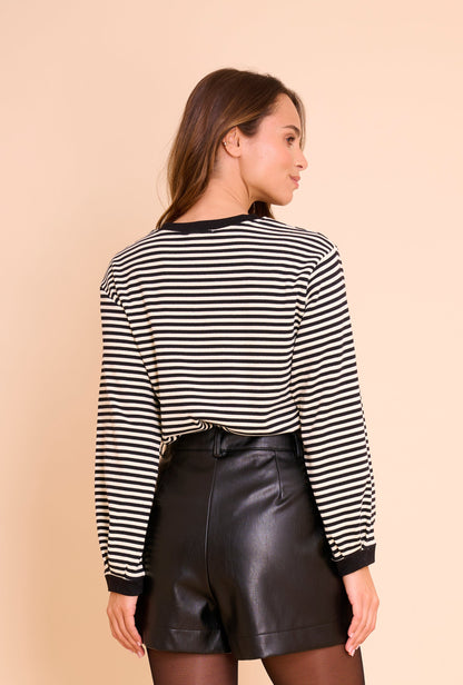 Sweat Jania Marinière Noire