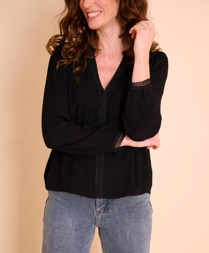 Blouse Larissa Noire