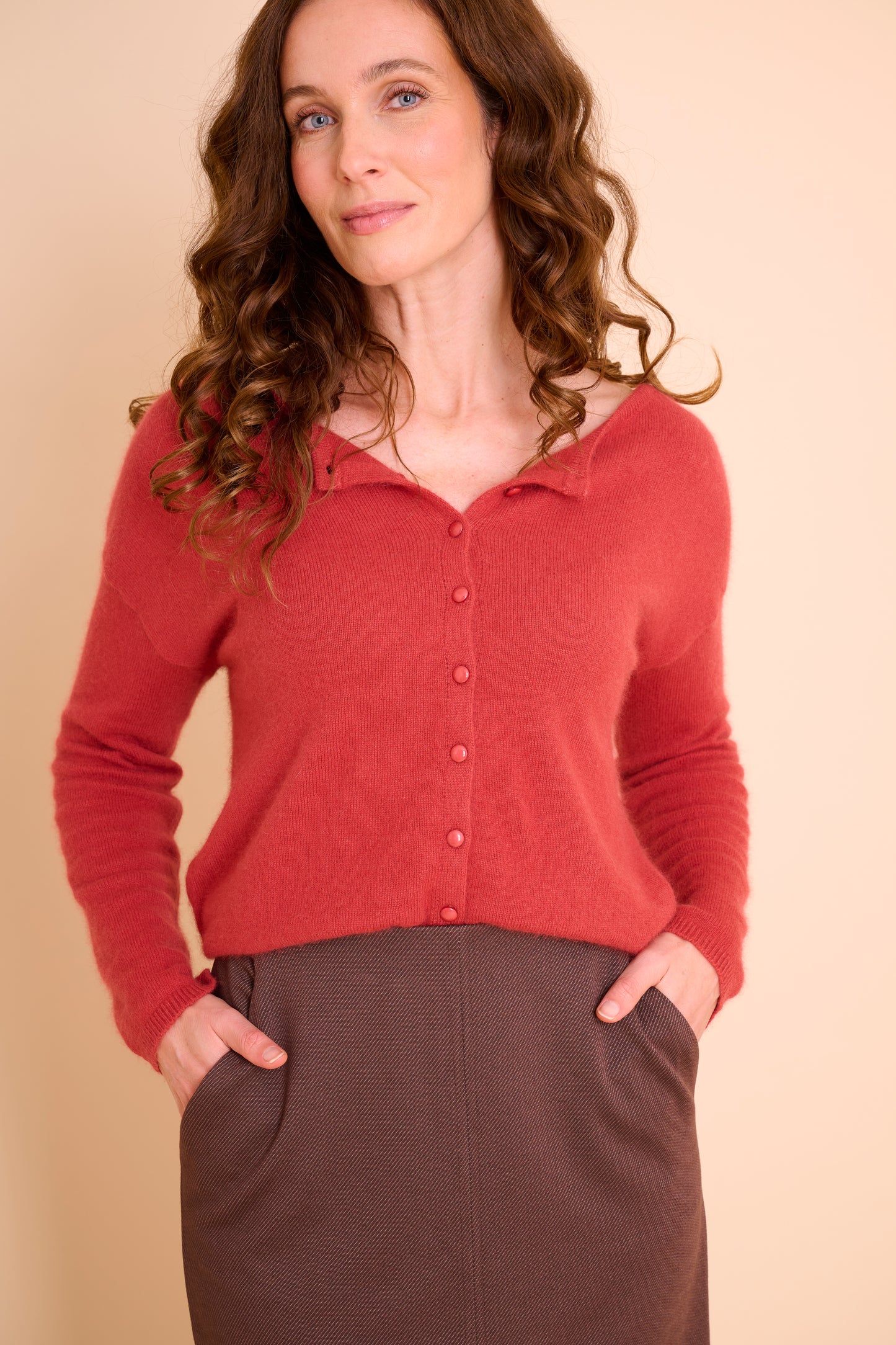 Gilet Tatia Terracotta