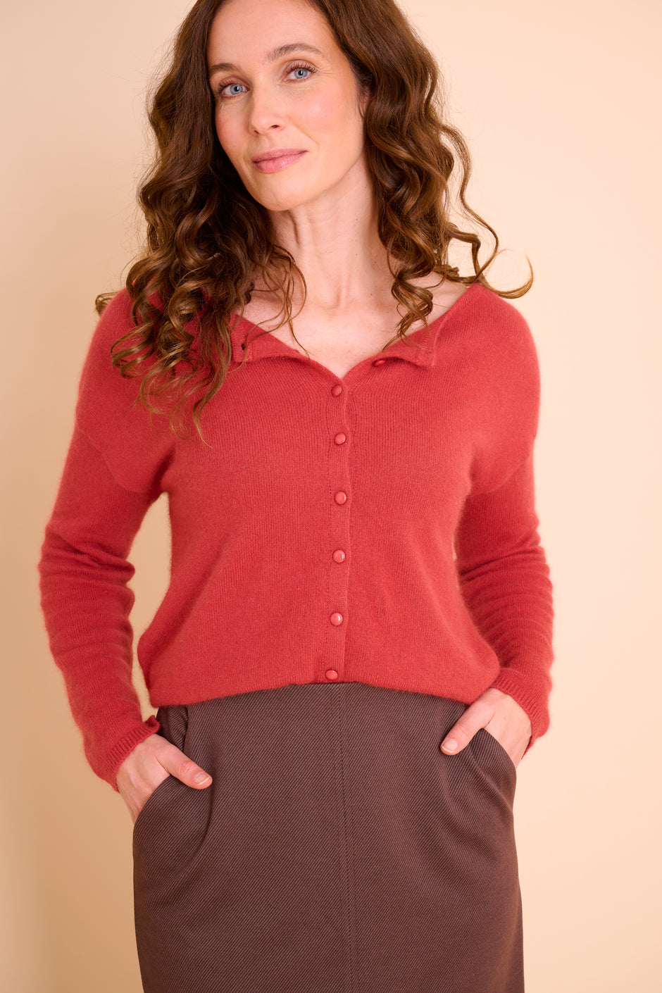 Gilet Tatia Terracotta