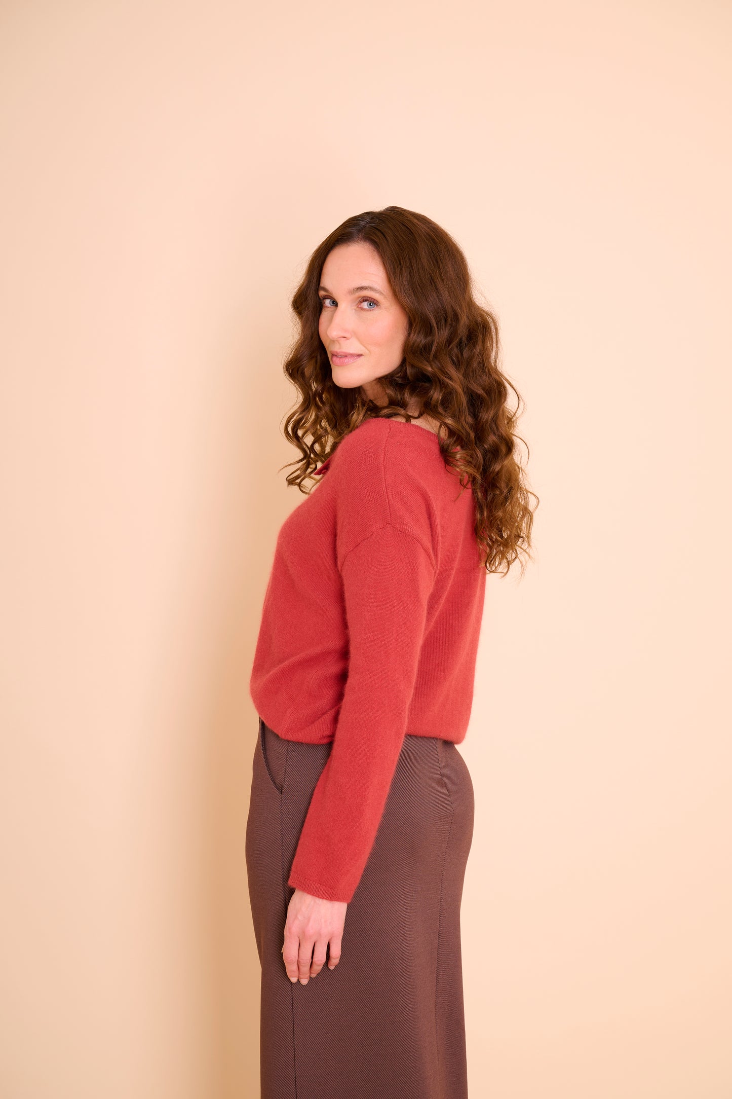 Gilet Tatia Terracotta