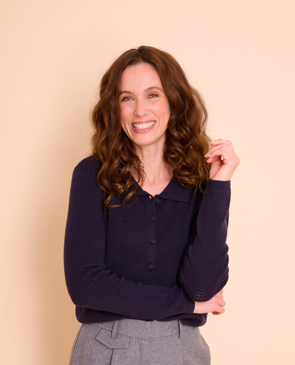 Pull Vaina Bleu Navy