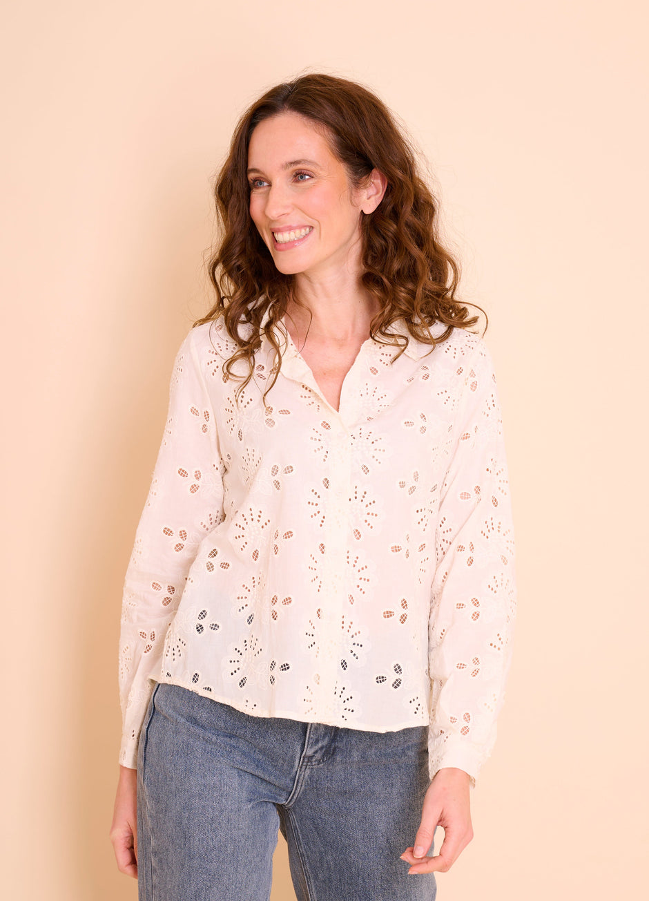 Chemise Mathée Beige