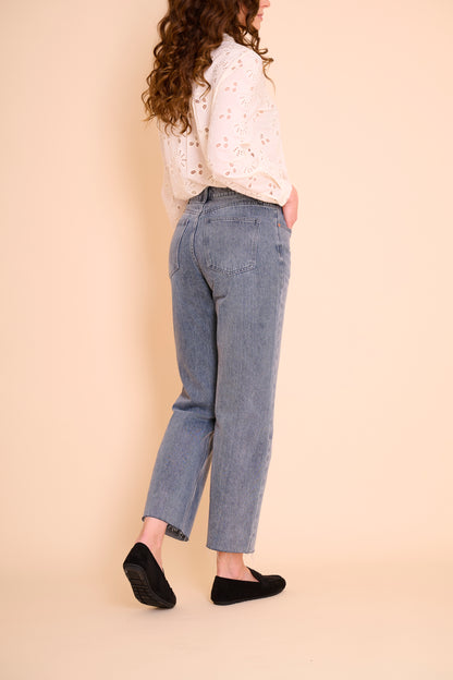 Jean Mollynette Gris Bleu