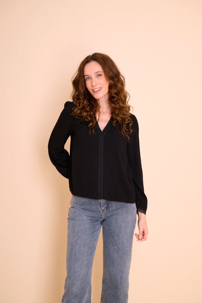 Blouse Larissa Noire