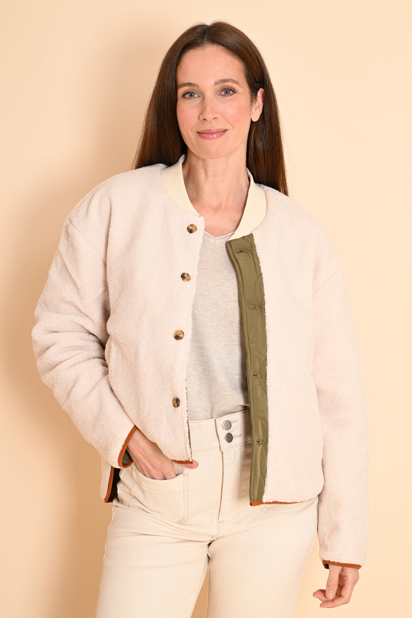 Veste Reversible Sound Kaki