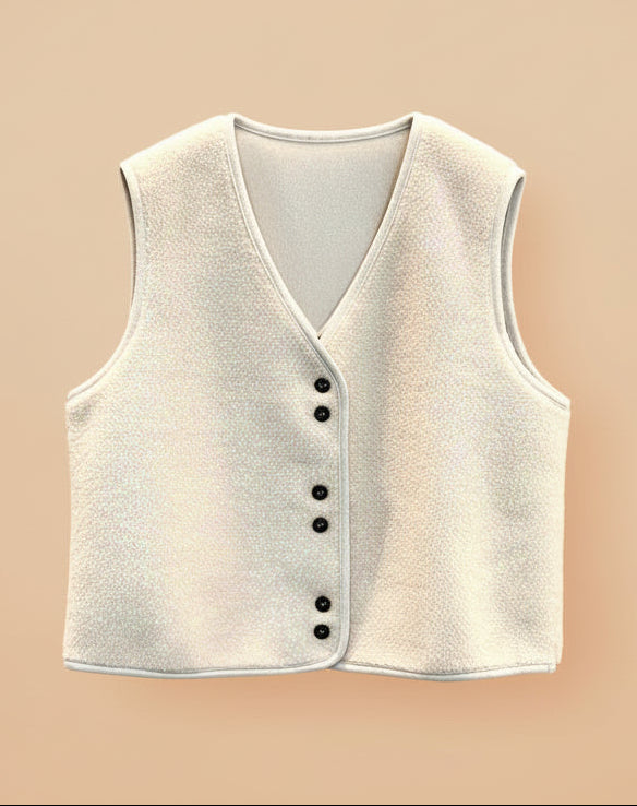 Gilet Ilina Ecru