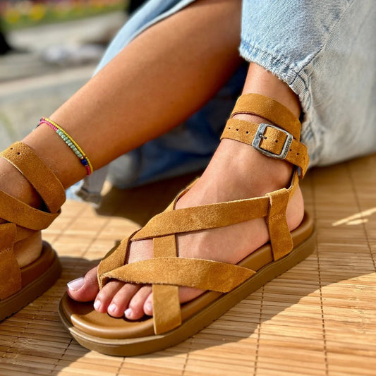 Sandales Alizee Camel