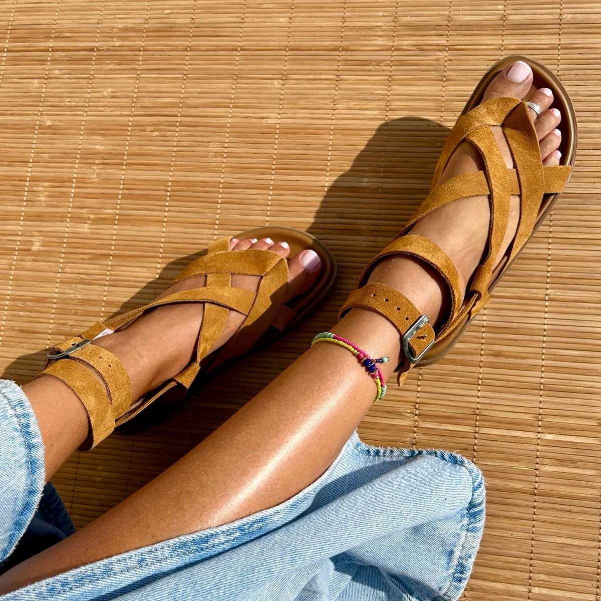 Sandales Alizee Camel