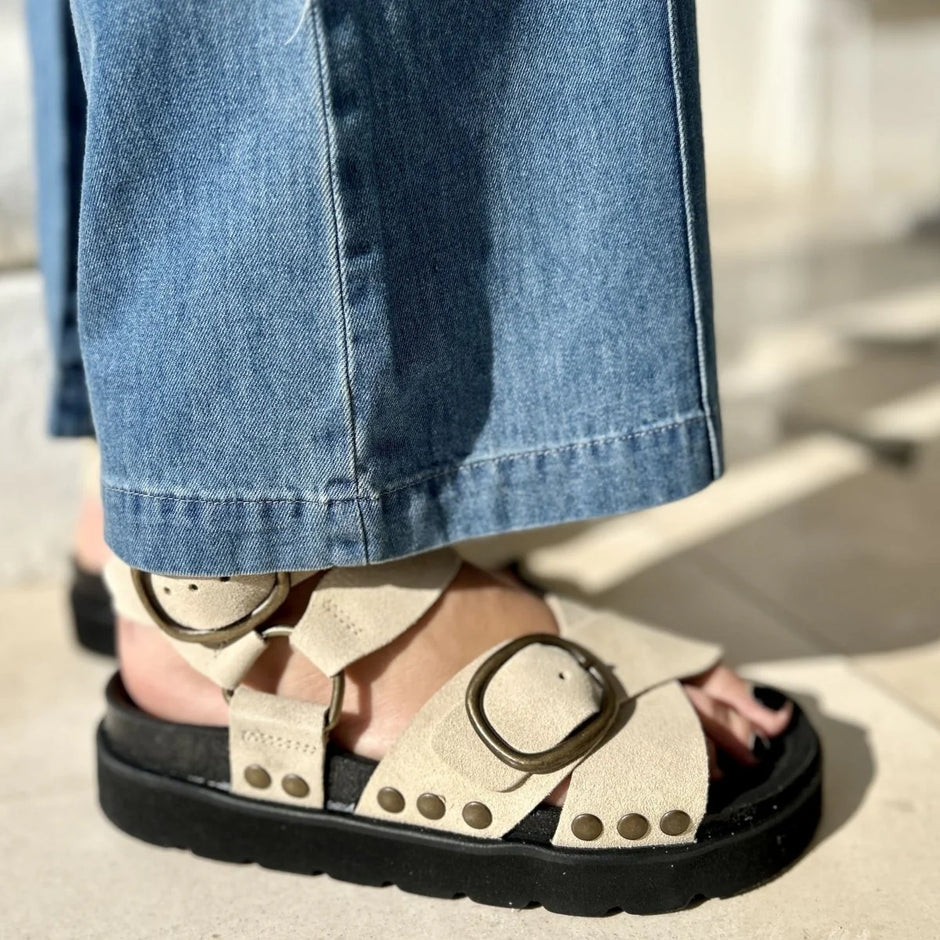 Sandales Chloe Beige