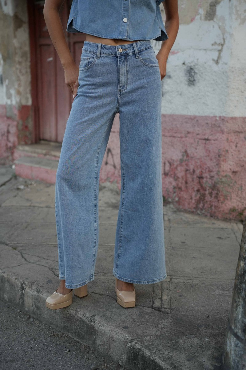 Jean Palazzo Pietro Denim Clair