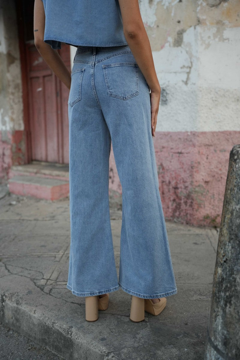 Jean Palazzo Pietro Denim Clair