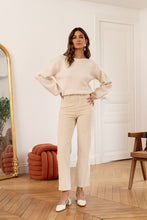 Charger l&#39;image dans la galerie, Pantalon Solange velours beige
