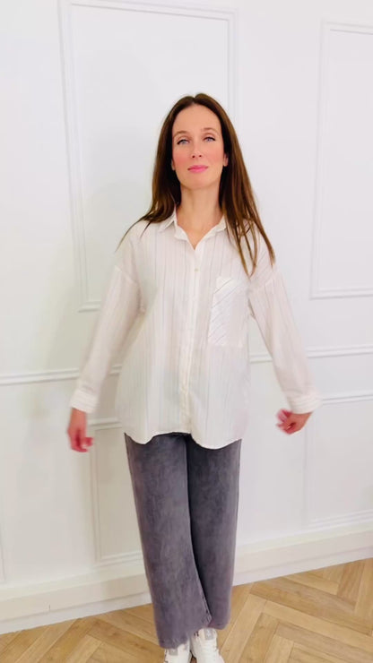 Chemise Grace Rayée