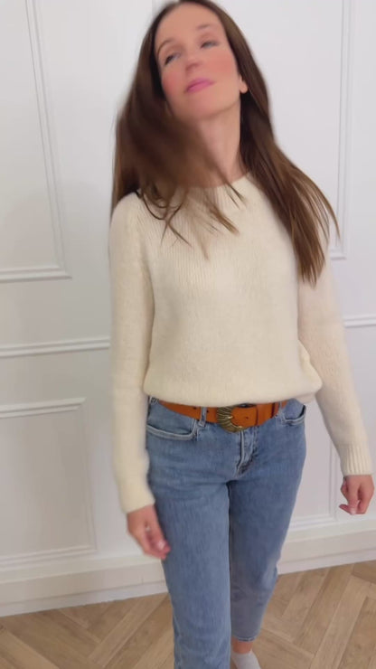 Pull Nada Alpaga Ecru
