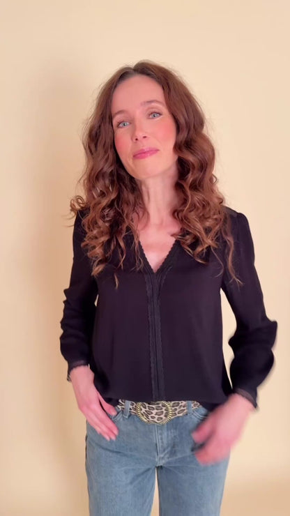 Blouse Larissa Noire