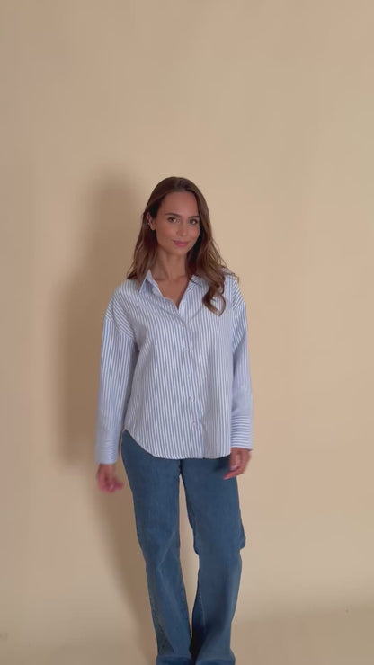 Chemise Tadé Bleue