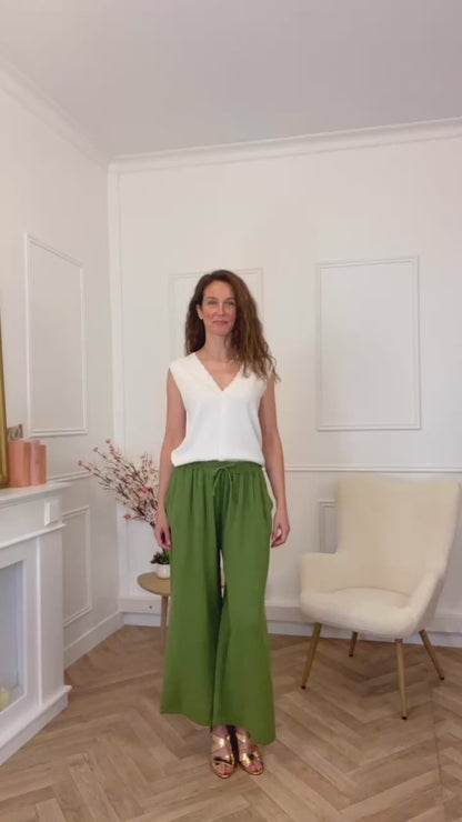 Pantalon Gaze Lance Kaki