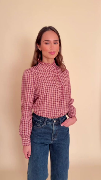 Blouse Carry Bordeaux