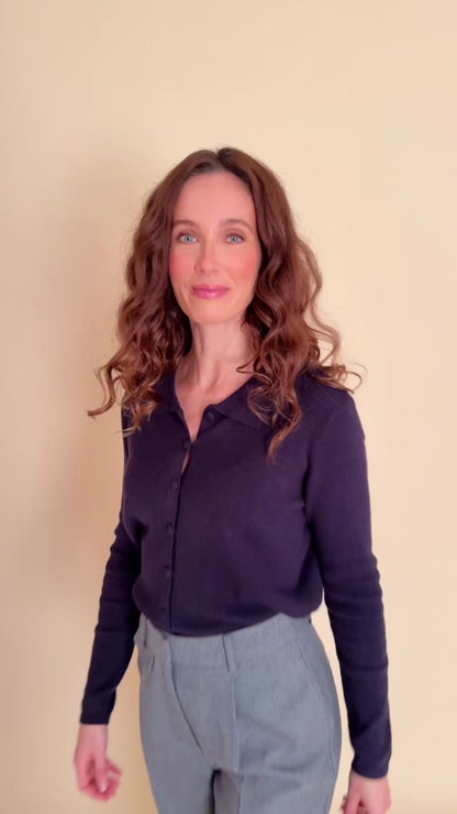 Pull Vaina Bleu Navy