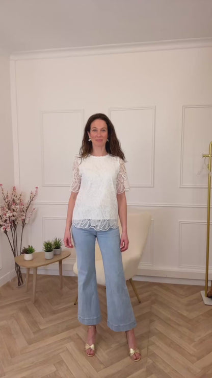 Blouse Richelle Ecrue