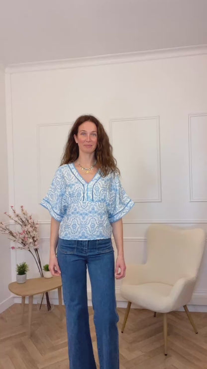 Blouse Ona Bleue