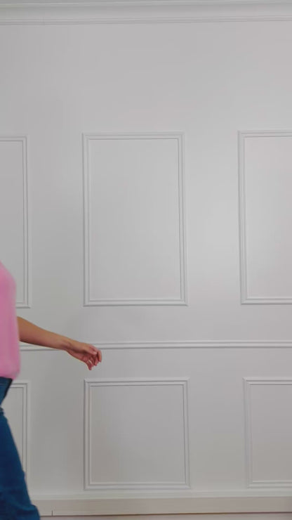 Gilet Aeli Alpaga Rose