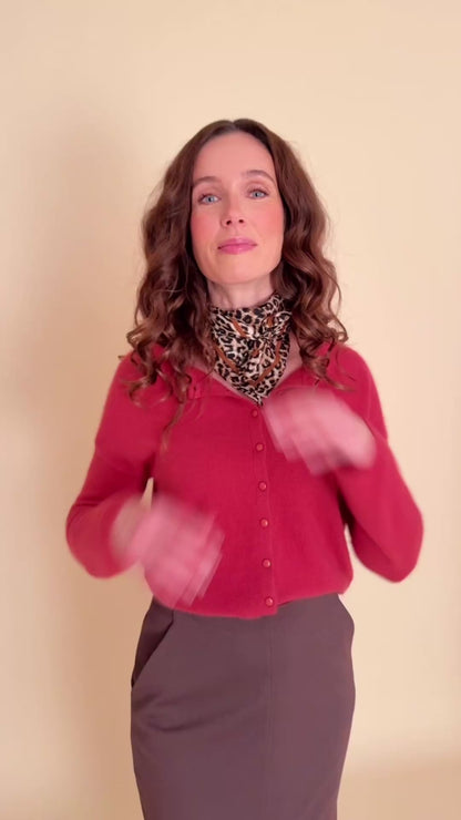 Gilet Tatia Terracotta