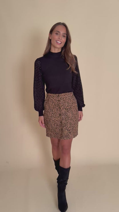 Jupe Jake Léopard