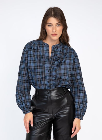 Blouse Samilo Bleu