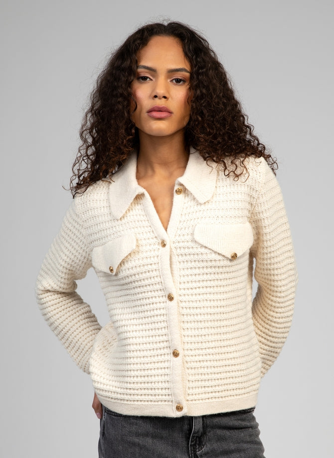 Cardigan Venico Ecru